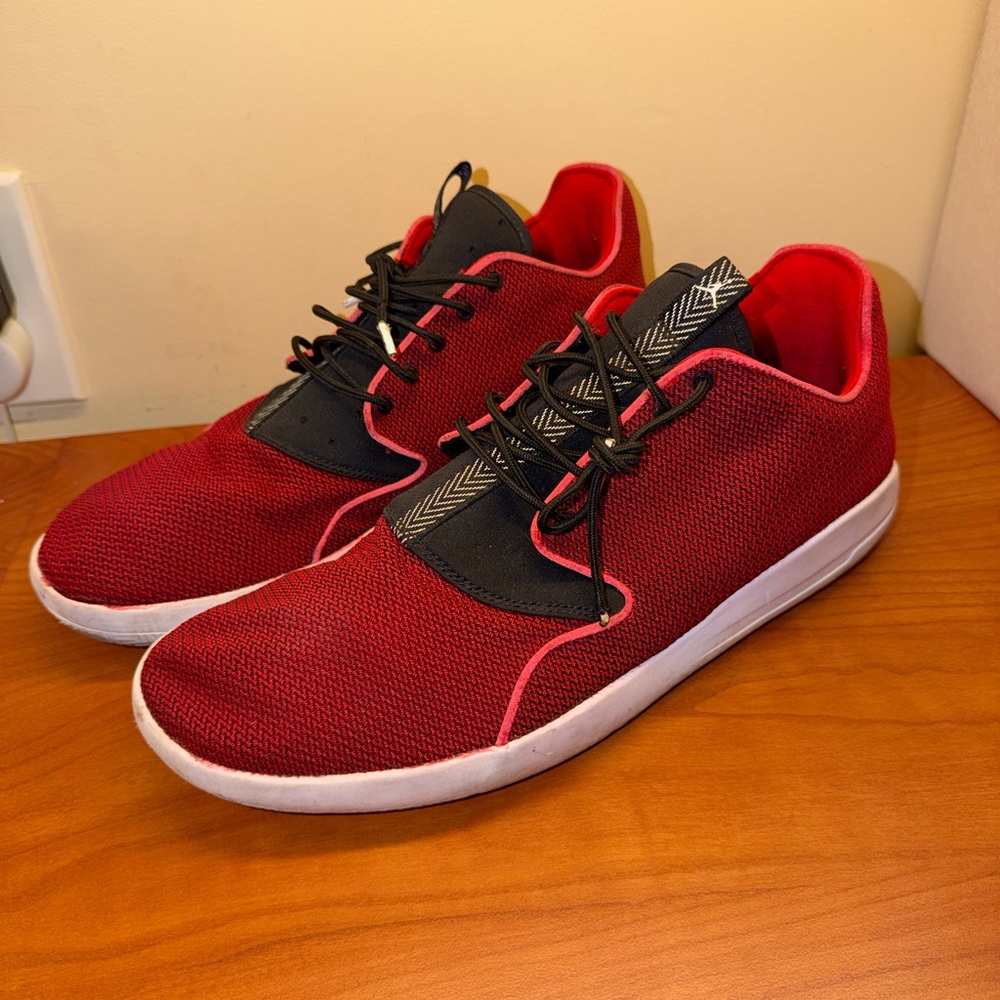 Jordan Red and Black Men's Sneakers